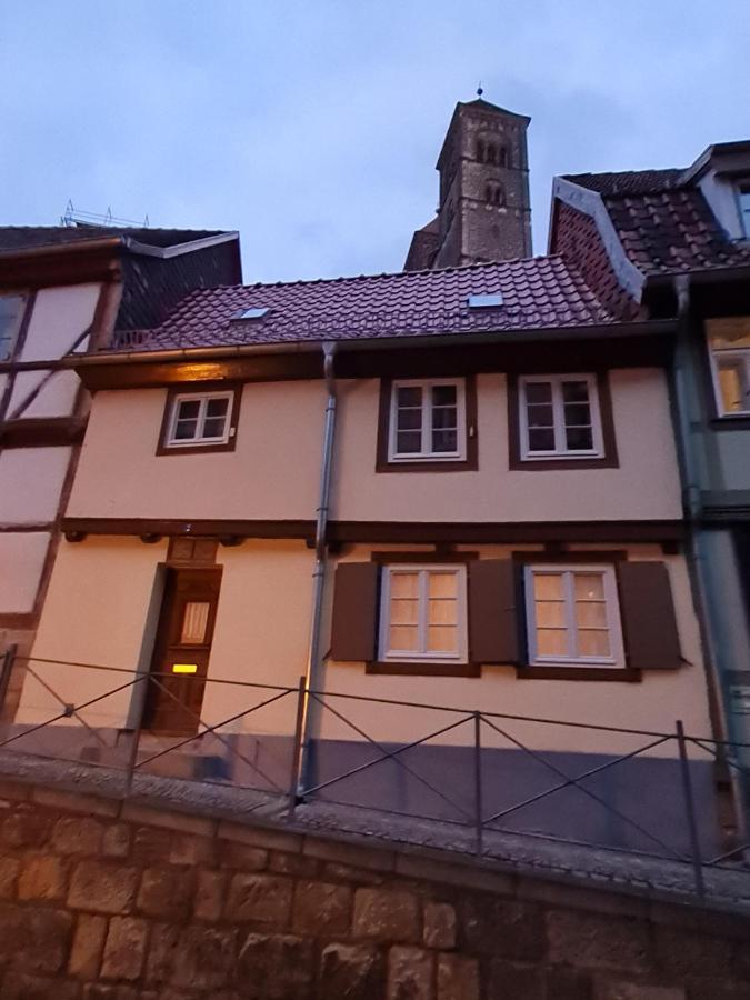 Ferienhaus Schatzliebe เควดลินบวร์ก ภายนอก รูปภาพ